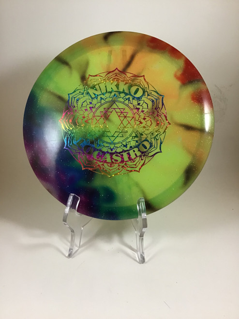 Vist Large View of Product Image Which is Used LONE STAR DISC FOUNDERS TEXAS RANGER Disc Golf Mid Range Green 173g