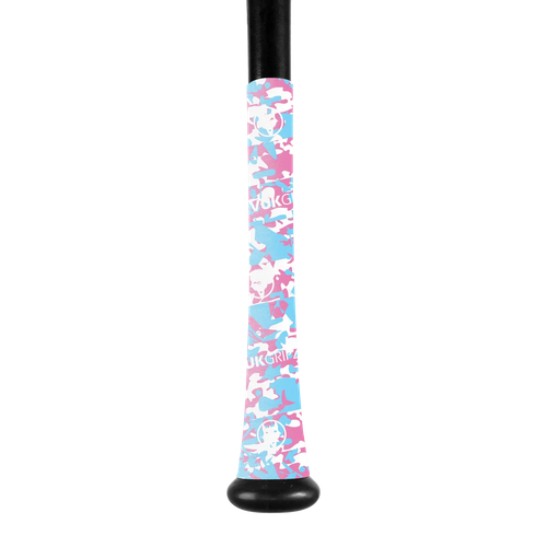Vist Large View of Product Image Which is New VUK Gripz Cotton Candy Camo Bat Grip