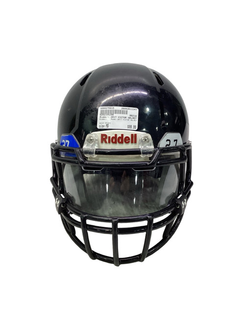 Vist Large View of Product Image Which is Used Riddell 2017 VICTOR HELMET FB Helmet Black MD