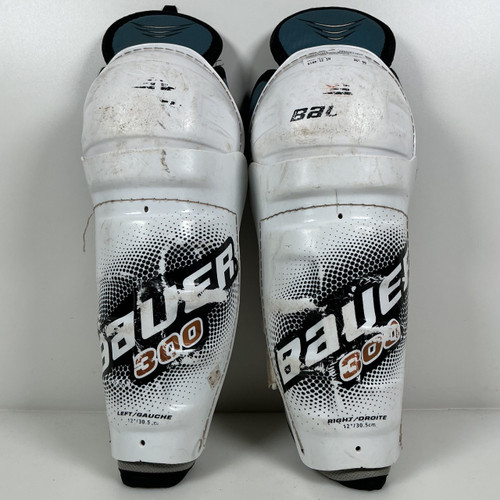 Vist Large View of Product Image Which is Used Bauer 300 Shin Guards 12"