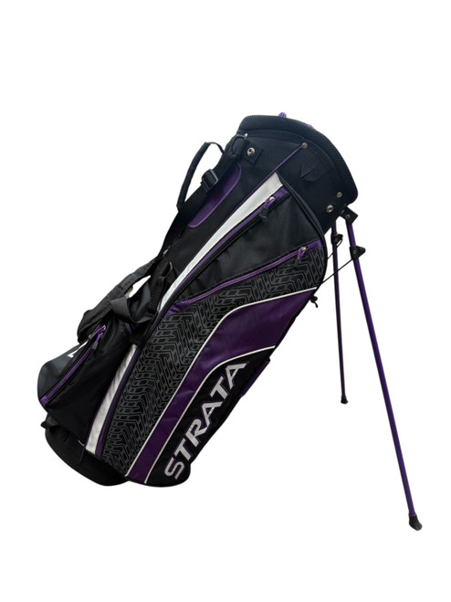 Vist Large View of Product Image Which is USED STRATA WOMENS GOLF STAND BAG 