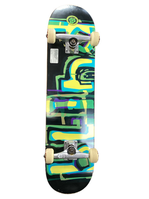 Vist Large View of Product Image Which is Used Blind BLIND SKATEBOARD Complete Skateboard Black 8"