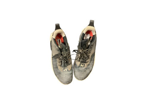 Vist Large View of Product Image Which is Used Under Armour BASEBALL CLEATS BB/SB Cleats Black Senior 11.5