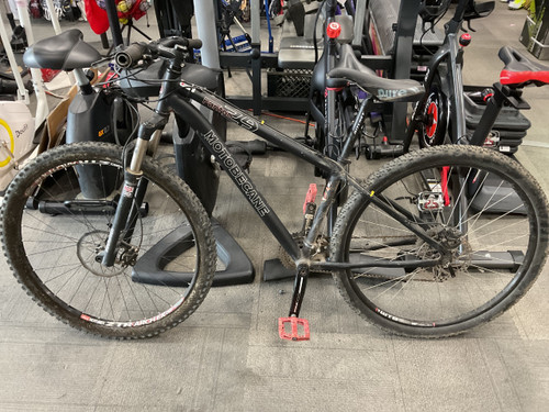 Vist Large View of Product Image Which is Used MOTOBECANE FANTOM 29 BIKE Mountain Bike Mens Black 43-47cm - 17-18" - MD Frame