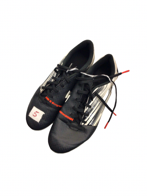 Vist Large View of Product Image Which is Used Under Armour Soccer Cleats Black Senior 5
