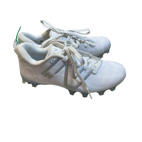 Vist Large View of Product Image Which is Used New Balance FREEZE BB/SB Cleats White Senior 6.5