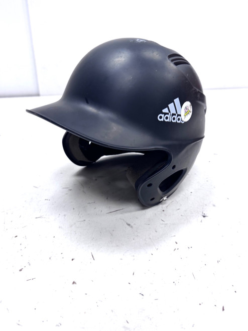 Vist Large View of Product Image Which is Used Adidas 6 1/2 -7 1/8 Batting Helmet No Mask Black One Size
