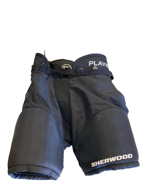 Vist Large View of Product Image Which is Used Sher-wood PLAYRITE Youth Pant Black L/XL