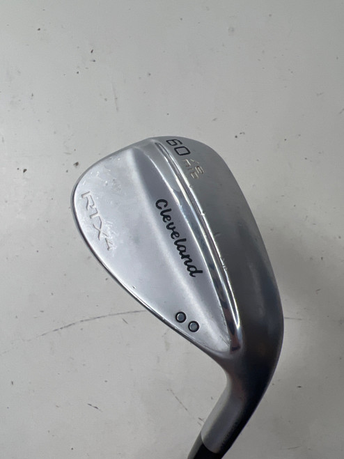 Vist Large View of Product Image Which is Used Cleveland RTX 4 Golf Wedge Mens RH 60 Degree
