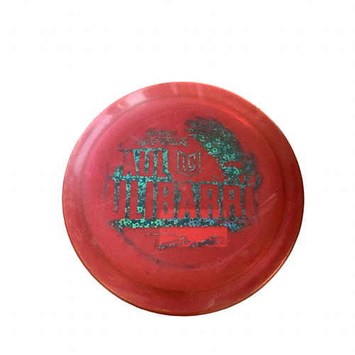 Vist Large View of Product Image Which is Used Discraft ULI RAPTOR Disc Golf Driver Red