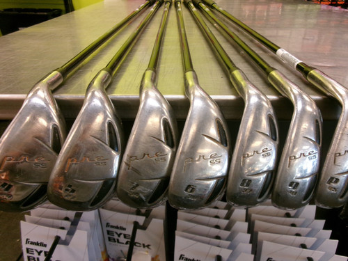 Vist Large View of Product Image Which is Used Pinemeadow PRE SS Mens Iron Set RH 4I-PW
