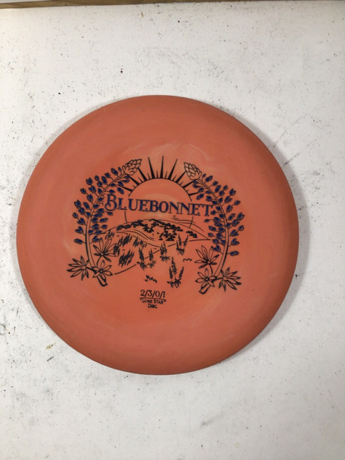 Vist Large View of Product Image Which is Used Lone Star Disc V2 BLUEBONNET Disc Golf Putter Orange 173g