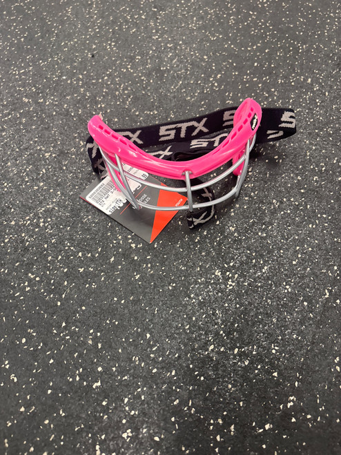 Vist Large View of Product Image Which is Used STX NWT 2-SEE YOUTH Lacrosse Facial Protect Pink Youth