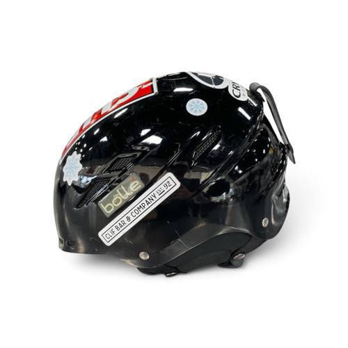 Vist Large View of Product Image Which is Used Bolle Youth Ski/Snowboard Helmet Black Small, side view
