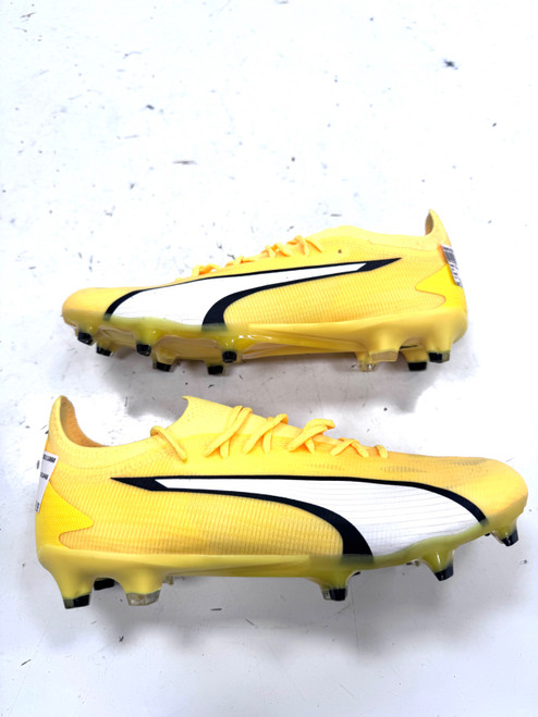 Vist Large View of Product Image Which is Used Puma Soccer Cleats Yellow Senior 9