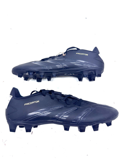Vist Large View of Product Image Which is Used Adidas Soccer Cleats Black Senior 7.5