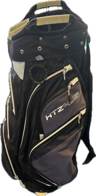 Vist Large View of Product Image Which is Used HTZ 4.5 Mens Stand Golf Bag Navy Blue