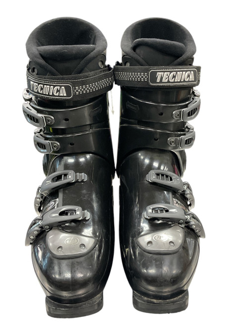 Vist Large View of Product Image Which is Used Tecnica 7.5 DUO Mens DH Ski Boot Black 290 MP - M11 - W12