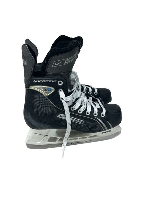 Vist Large View of Product Image Which is Used Bauer SUPREME ONE05 Senior Hockey Skate Black Senior 8