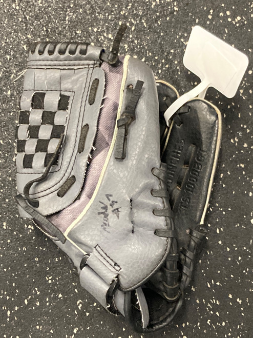 Vist Large View of Product Image Which is Used Adidas TS1000BGT BB/SB Glove RH Throw Black 10"