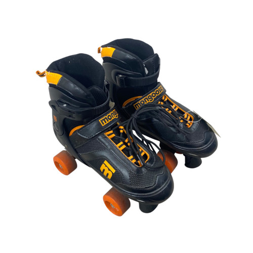 Vist Large View of Product Image Which is Used Mongoose ROLLER SKATES Junior Roller Quad Skates Black Adjustable
