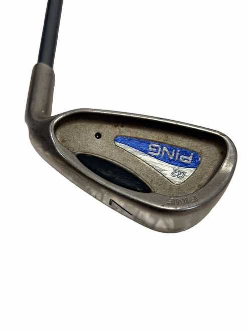 Vist Large View of Product Image Which is Used Ping G2 Black DOT Mens Individual Iron RH 7 Iron 36.75" w/ Ping TFC 100 R-Flex Shaft