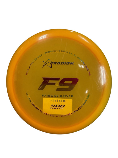 Vist Large View of Product Image Which is Used Prodigy 400 F9 Disc Golf Driver Orange 174g