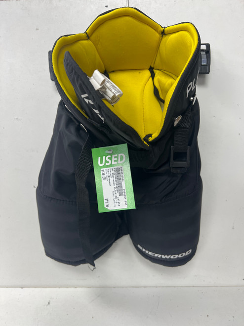 Vist Large View of Product Image Which is Used Sher-wood PLAYRITE Youth Pant Black SM