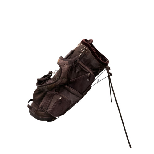 Vist Large View of Product Image Which is Used Knight 6 CAVITY STAND BAG Mens Stand Bag Black