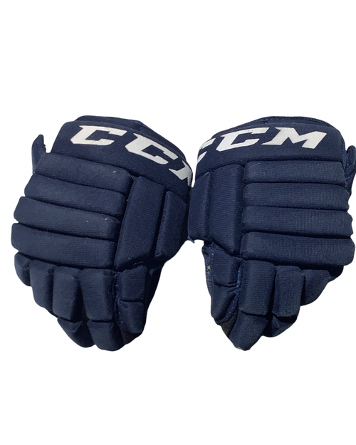 Vist Large View of Product Image Which is Used CCM LTP Youth Gloves Navy Blue 10"