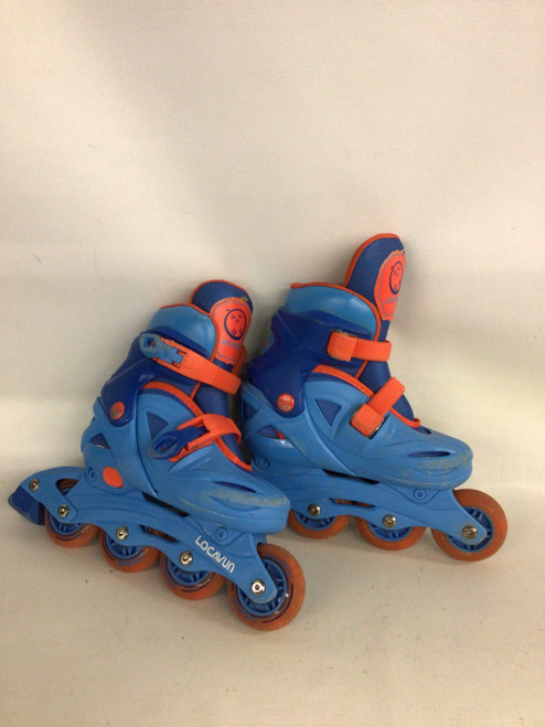 Vist Large View of Product Image Which is Used LOCAVUN SKATE Child Rec Fitness Skates Royal Blue Adjustable