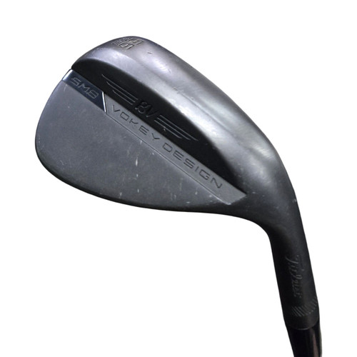 Vist Large View of Product Image Which is Used Titleist VOKEY SM8 JET BLACK 56 WEDGE Golf Wedge Mens RH 56 Degree