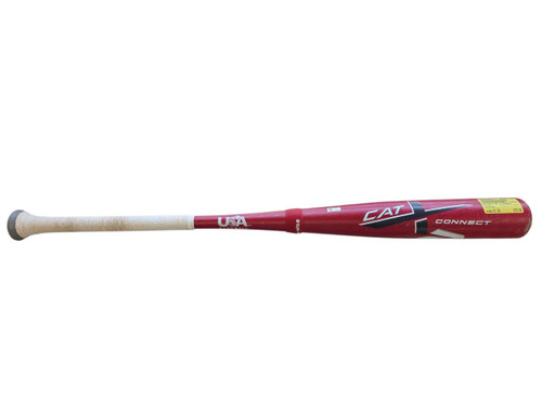 Vist Large View of Product Image Which is Used Marucci CAT X CONNECT BB/SB Youth Bat 31"