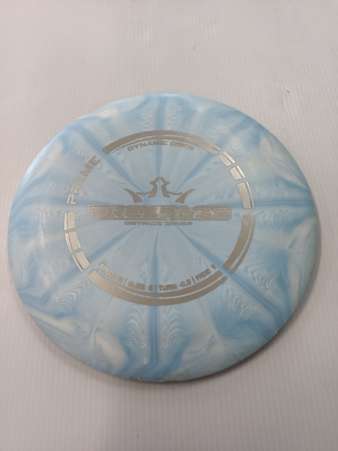 Vist Large View of Product Image Which is Used Dynamic Discs TRESPASS Disc Golf Driver Yellow