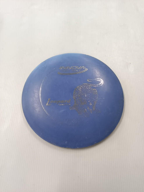 Vist Large View of Product Image Which is Used Innova LEOPARD Disc Golf Driver Purple
