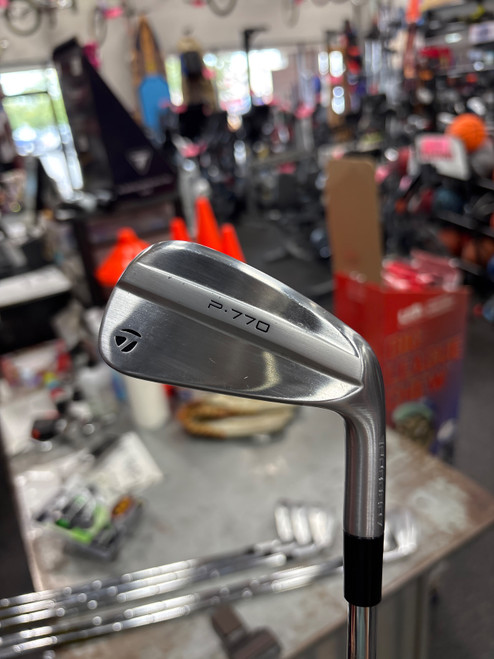 Vist Large View of Product Image Which is Used Taylormade P770 FORGED Mens Iron Set RH 4I-PW