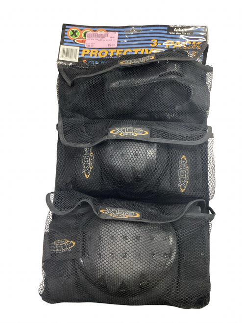 Vist Large View of Product Image Which is Used XCS 3PK PAD SET Inline Protective Set Black Senior