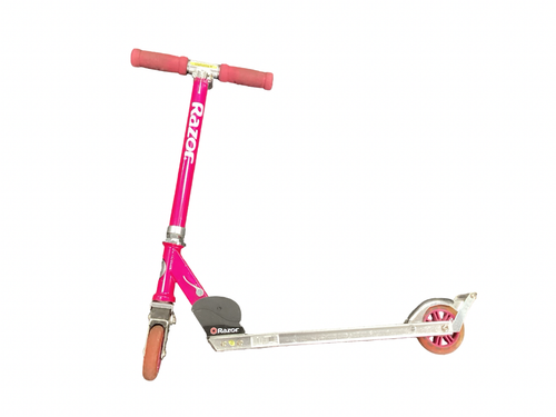 Vist Large View of Product Image Which is Used Razor PINK JR RAZOR SCOOTER Scooter Pink