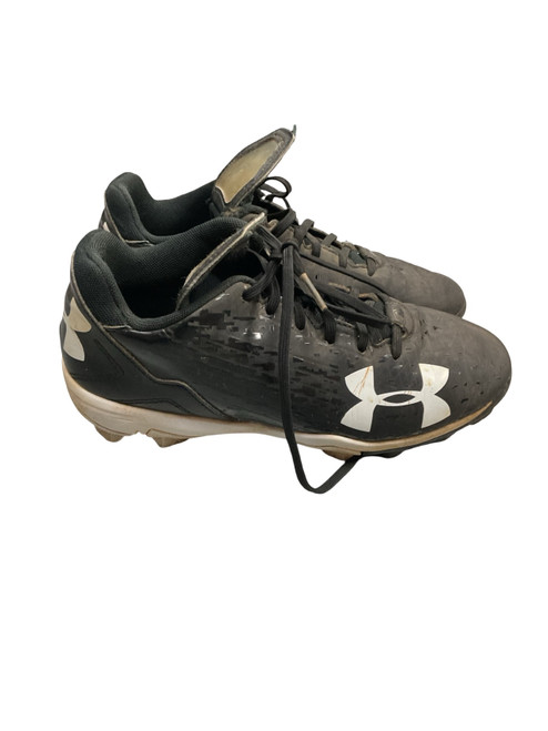 Vist Large View of Product Image Which is Used Under Armour 1288300-001 BB/SB Cleats Black Junior 03
