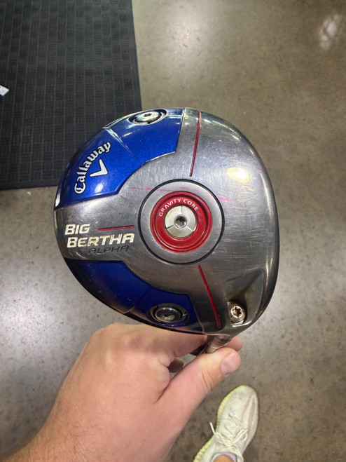 Vist Large View of Product Image Which is Used Callaway BIG BERTHA ALPHA Mens Driver RH 9.0 Degree