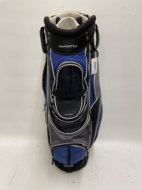 Vist Large View of Product Image Which is Used Maxfli CART BAG Mens Cart Bag Royal Blue