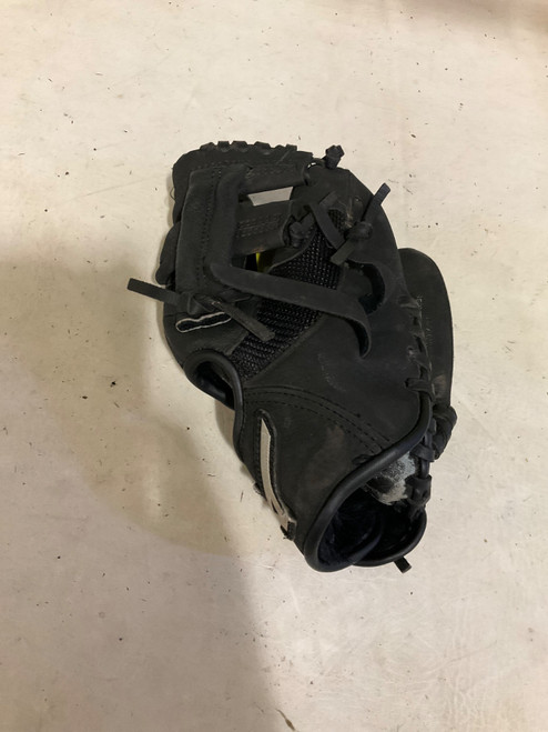 Vist Large View of Product Image Which is Used Mizuno PROSPECT BB/SB Glove RH Throw Black 9"