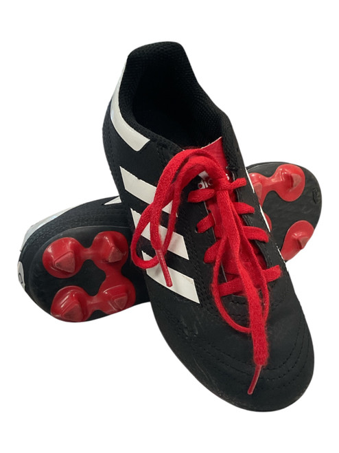 Vist Large View of Product Image Which is Used Adidas Soccer Cleats Black Youth 13.0