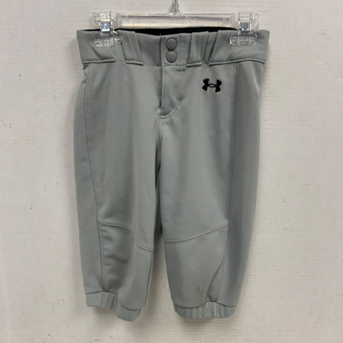 Vist Large View of Product Image Which is Used Under Armour BB/SB Pant Boys Grey XS
