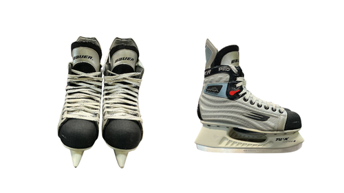 Vist Large View of Product Image Which is Used Bauer PRO VAPOR SFL Senior Hockey Skate Senior 7