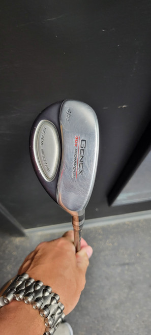 Vist Large View of Product Image Which is Used Nickent GENEX 3DX IRONWOOD 4/23 Mens Hybrid Club RH 4 Hybrid