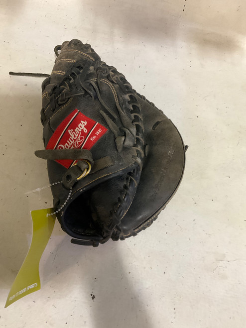 Vist Large View of Product Image Which is Used Rawlings RCM315B BB/SB Catchers RH Throw Black 31 1/2"