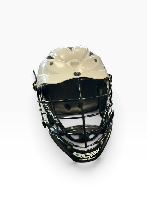 Vist Large View of Product Image Which is Used Cascade CPX R HELMET Lacrosse Helmet White MD