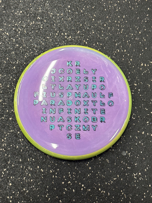 Vist Large View of Product Image Which is Used MVP GYRO PARADOX Disc Golf Putter Purple 177g