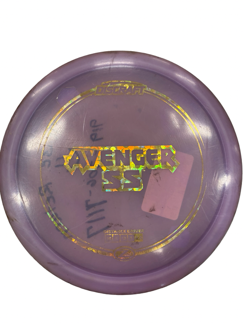 Vist Large View of Product Image Which is Used Discraft AVENGER SS Disc Golf Driver Purple